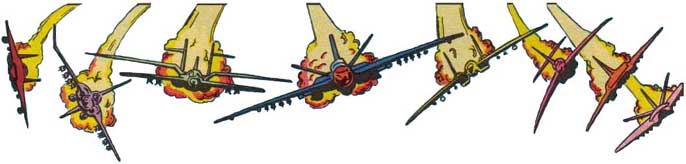 Decepticon jets swoop in for attack! 4th guy from the left is 'Blue-Wings'.