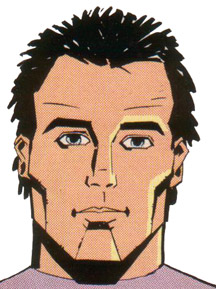 Geoff Senior self portrait.