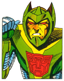 "Springer with the Matrix? Are you NUTS?!" even a Decepticon spy sees this idea is crazy.
