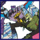 A nice little touch here is the 'S' slave brand on the slave's chest. While it doesn't quite make sense for Cybertronians to be branding with Arabic letters, it is a touch that could be understood by the young audience these comics were targeted at. Also to be noted: the Decepticon warriors standing in behind Octane and the slave.