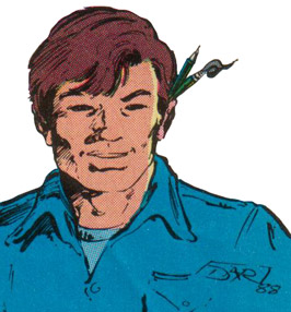 Dan Reed self portrait.